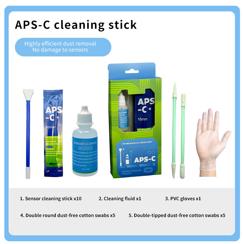 LTwipe Camera Cleaning Kit SLR Lens Cleaning Sensor CMOS Cleaning Stick Cleaning Fluid