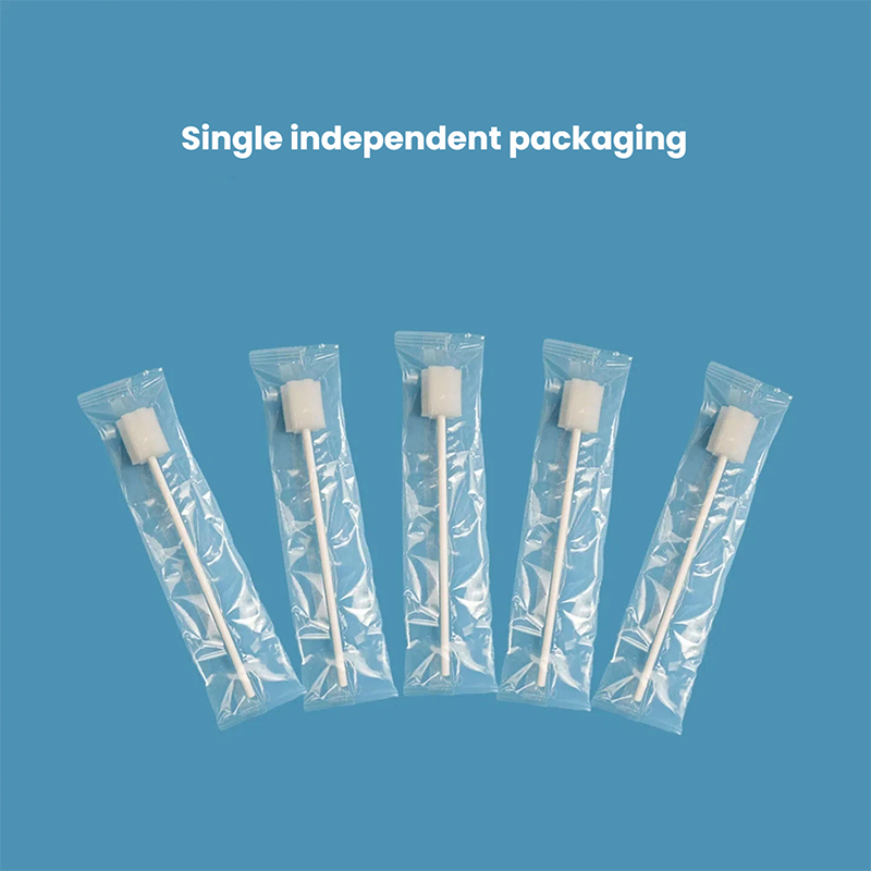 Disposable Oral Care Sponge Swabs, Cleaning Sticks, Toothbrush Sticks, Suction Brushes, Individually Packaged