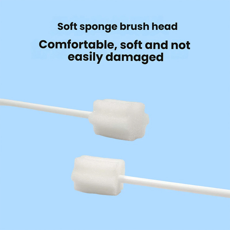 Disposable Oral Care Sponge Swabs, Cleaning Sticks, Toothbrush Sticks, Suction Brushes, Individually Packaged