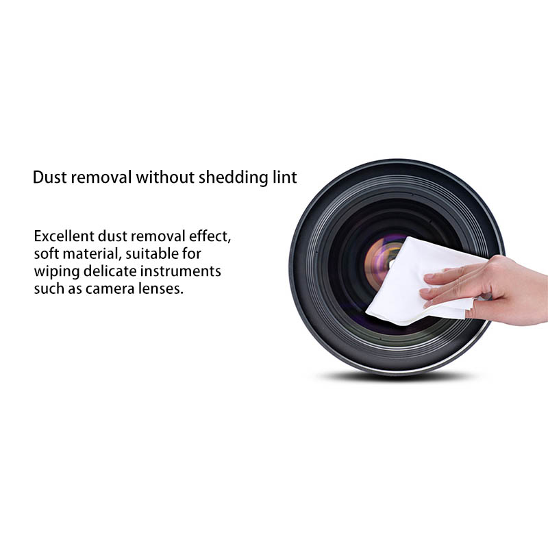 Camera Lens Cleaning Cloth, Fiber Mobile Phone Screen Cleaning Cloth, Wiping Cloth, Lint-Free Cloth