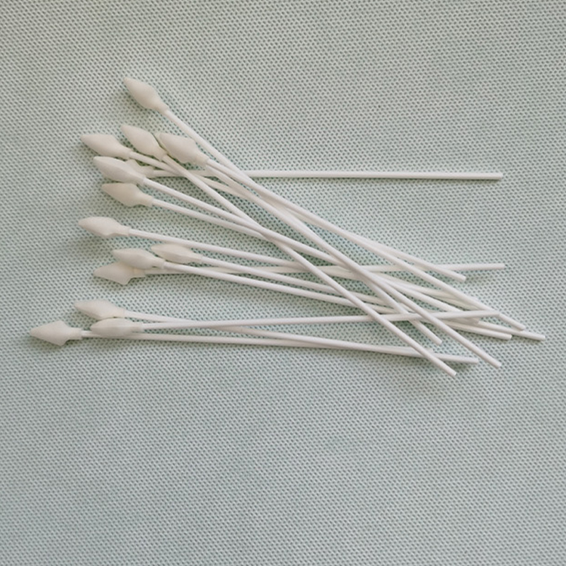 Sponge-Tipped ABS/PP Rod Long Single-Head Disposable Cotton Swabs for Application and Wiping