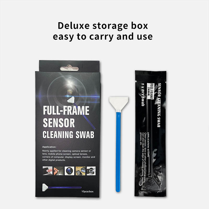 CCD Camera Sensor Dust-Free Cleaning Stick, Mobile Phone Screen Cleaner, Individually Packaged, Full-Frame 24mm