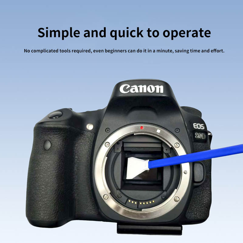 CCD Camera Sensor Dust-Free Cleaning Stick, Mobile Phone Screen Cleaner, Individually Packaged, Full-Frame 24mm