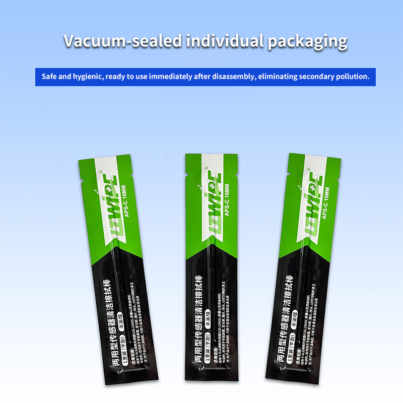 Dual-Purpose CCD Camera Sensor Cleaning Stick, Individually Packaged in Chinese, For Mobile Phone and Computer Screen Cleaning