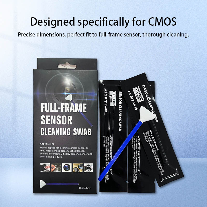 CCD Camera Sensor Dust-Free Cleaning Stick, Mobile Phone Screen Cleaner, Individually Packaged, Full-Frame 24mm
