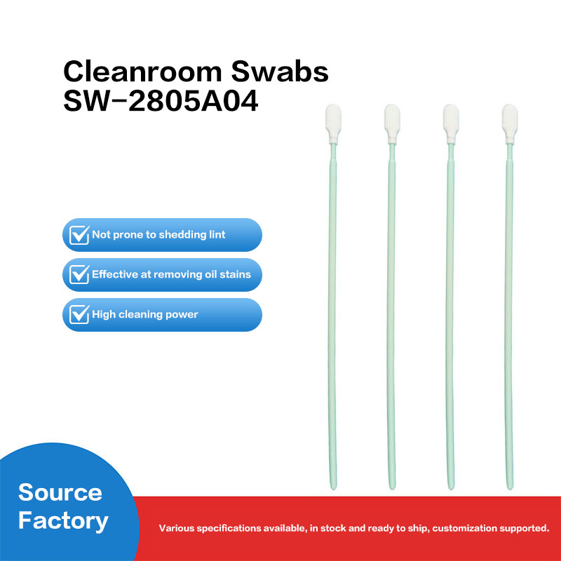 Manufacturer Supplies PP Rod Dust-Free Cloth Heads Cotton Swabs and Purification Cotton Swabs